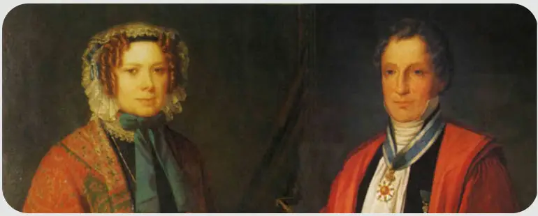 Giulia Colbert e Tancredi Falletti.