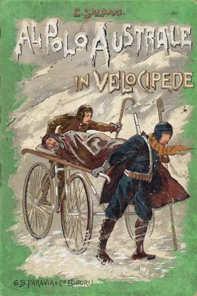 Copertina di “Al polo australe in velocipede
