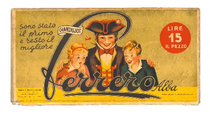 Scatola di Giandujot, 1946.
