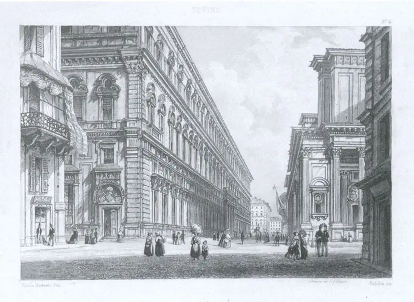 Palazzo dell’Accademia delle Scienze di Torino, 1853.