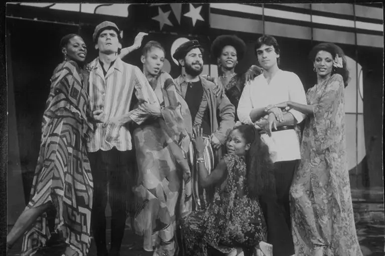 Scena tratta dal programma “Non stop” del 1977.