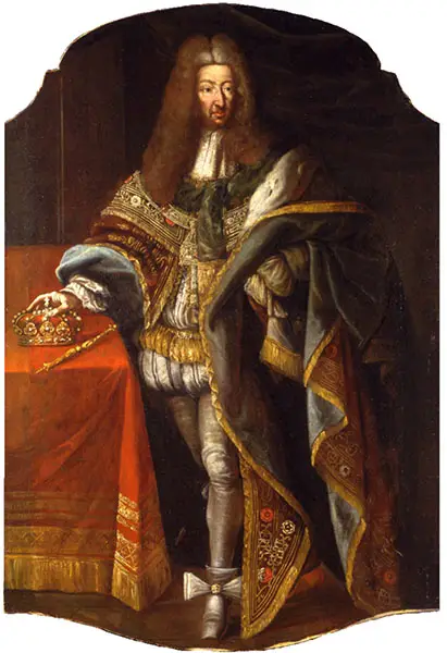 Ritratto di Vittorio Amedeo II, duca di Savoia e re di Sardegna.