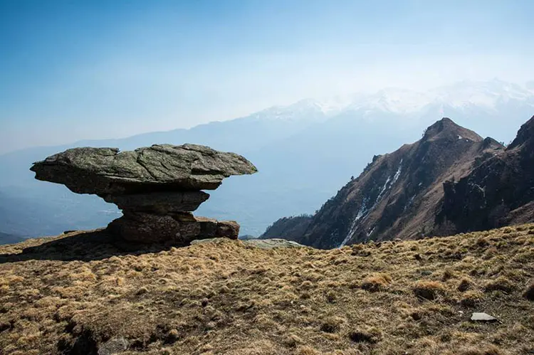 Sulla cima del Truc del Vento.