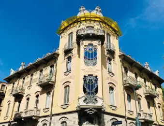 Torino liberty, quando i palazzi fioriscono