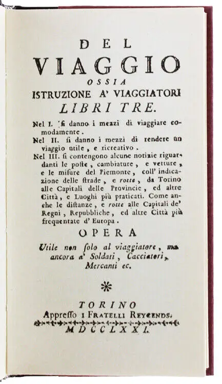 Frontespizio di