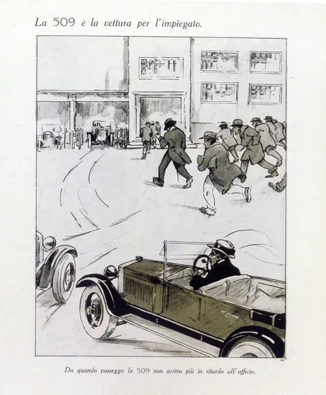 Un bozzetto di Plinio Codognato (© A.S.F.).