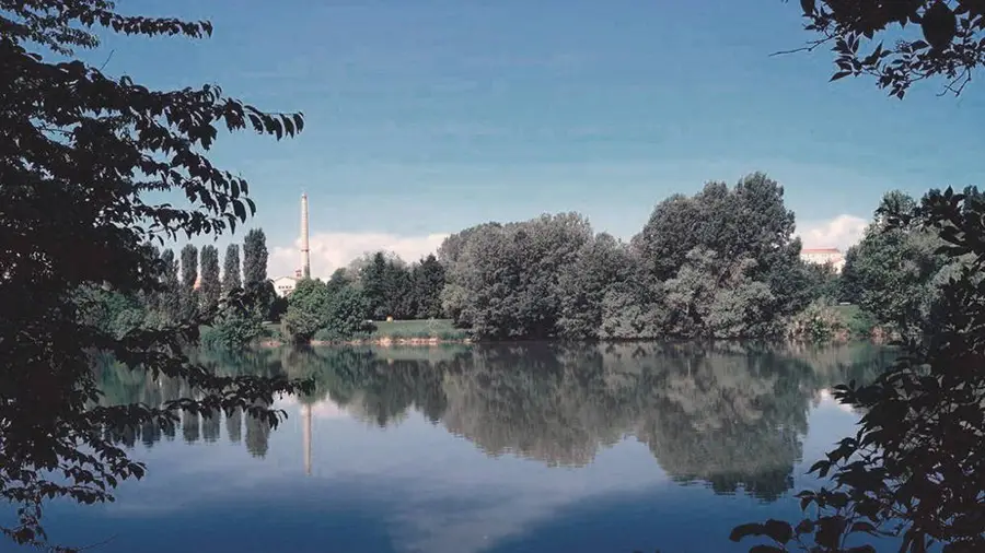 Ex Manifattura Tabacchi, vista da oltre Po (fotografia di Luca Davico, 2015 © MuseoTorino).